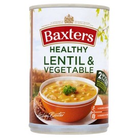 Baxters Healthy Lentil & Vegetable Soup 4x400g