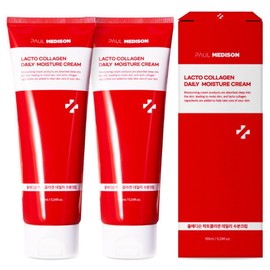 Lacto Collagen Daily Low-Irritation Pore Elasticity Moisture Cream 155ml x 2 / 락토콜라겐 데일리 저자극 모공탄력 수분크림 155ml 2개