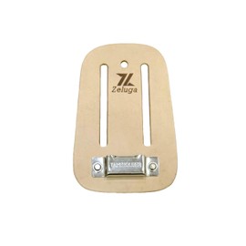 Zeluga 20-520 Heavy Duty Leather Tape Measure Holder, Fits Belts 2.5 inch, Natural