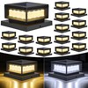 Mlambert 16 Pack Solar Post Cap Lights Outdoor, Waterproof Deck