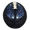 fun gripper- Fireball 8.5 Inch (Pee Wee) Size Football Blue