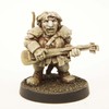 Stonehaven Dwarf Bard Miniature Figure (for 28mm Scale Table Top