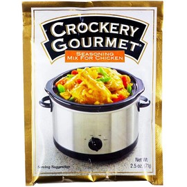Crockery Gourmet Chicken Crockery Cooking Seasoning Mix 2.5 OZ (Pack of 2)