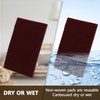 20 Pack Maroon General Purpose Scruff Pads 6" x 9"