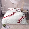 LanS Precise Baseball Sport Series Duvet Cover Bedding Set, Duvet