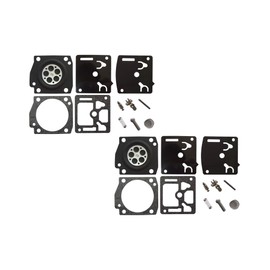 Carburetor Repair/Rebuild Kit Replaces ZAMA RB-53 For Echo CLS-5800 ZAMA C3M-K33 (Pack of 2)