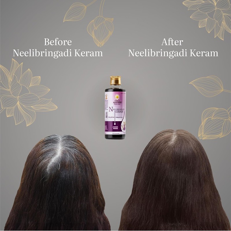  K.e.r.a.l.a Ayurveda Neelibringadi Keram Liquid - 200 ml