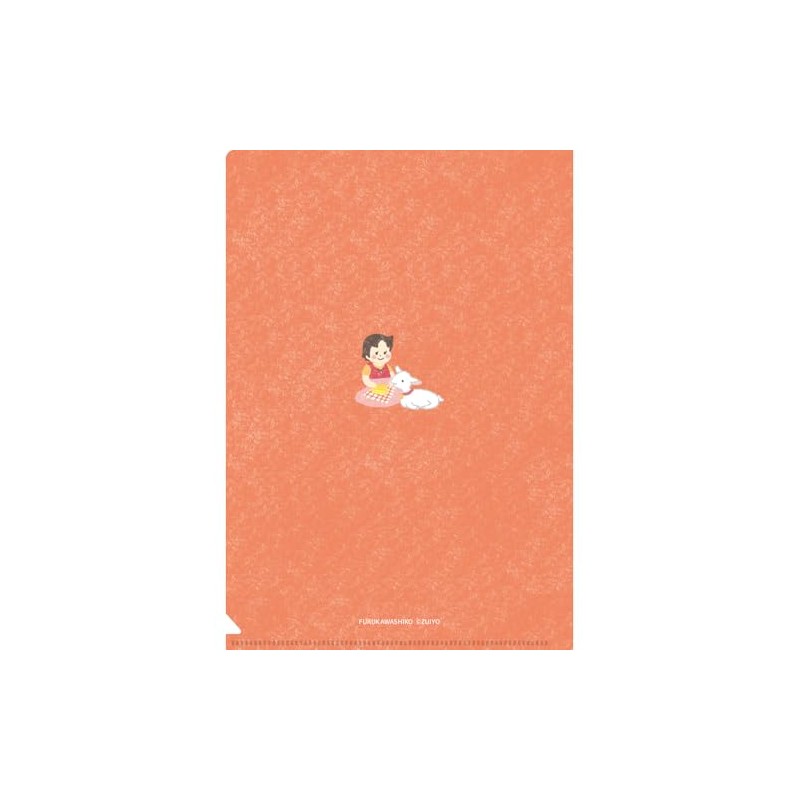 Furukawa Shiko QE128 Clear File A5 3 Pocket Clear File