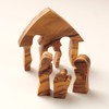 KASSIS Olive Wood Christmas Decoration Nativity Scene Puzzle Table Decoration