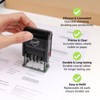 Miseyo Self Inking Date Stamp - Black (2 Black Refill