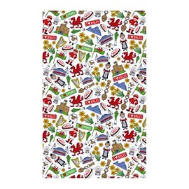 Wales Charm Tea Towel Funny Irish Novalty Souvenir Gift 100% Cotton