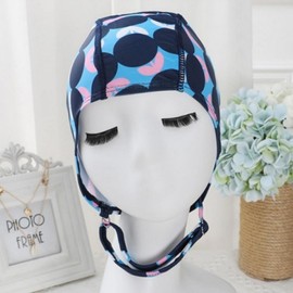 Ear Protection Long Hair Swim Cap - Essential for Water Activities Swim Cap Navy