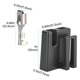 Aigemsi 57M11591 PTO Clutch Wire Connector Repair Kit, Compatible with John Deere Lawn Mowers and Bercomac Snowblowers, Replaces 57M9621, 57M8888, GY20878, AM121972, TCA15800 – Includes 2 Terminals