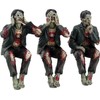 Set of Three Zombies See No, Hear No, Speak No
