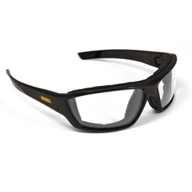 DEWALT Safety Glasses and Goggles Hybrid, Anti-Fog Protective Eyewear with Interchangeable Temples and Foam Shield, AS/NZS 1337.1 Certified