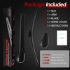 OTUAYAUTO Rear Windshield Wiper Arm Blade Set - Replacement for