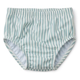 LDIOIF Infant Baby Boys & Girls Swim Diapers Washable Reusable Swimming Diaper BPA Free Swimmers Seersucker Swim Pants 9-12M