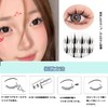 Derpilo Partial False Eyelashes, 100 Bundles, Matsueku, 3D False Eyelashes,