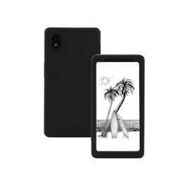 Case for Bigme E-Ink Screen Mobile Hibreak 5.84 inch,WUNIAK Drop-Resistant Design Shock Proof Lightweight Rubber Shell Protective Soft Silicone Cover,Black