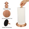 Akicon Paper Towel Holder Roll Dispenser Stand for Kitchen Countertop