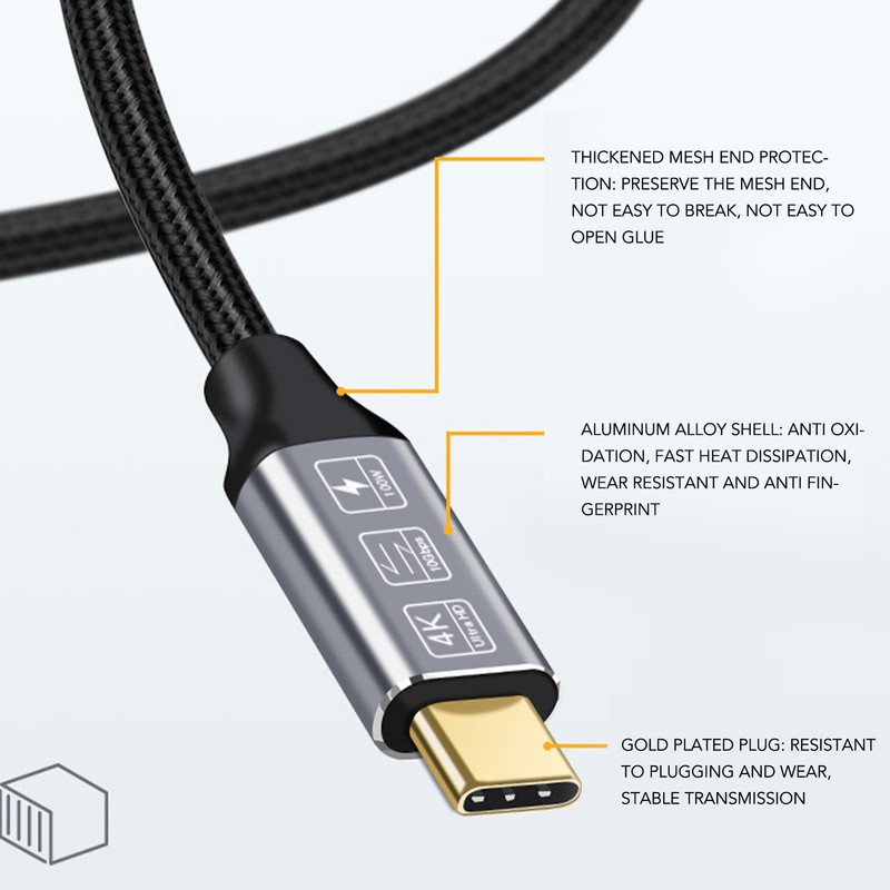 USB C to USB C 3.1 Gen 2 Cable 100W