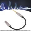 Headphone Adapter Cable Gold Plated 4.4MM Balanced Male to 3.5MM
