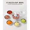 Sangcon Blenders and Food Processor Combo for Kitchen, 5 in