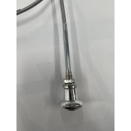 Chevyparts 1955 1956 1957 58 1959 Chevy GMC Truck Dash Chrome Throttle Cable 63”