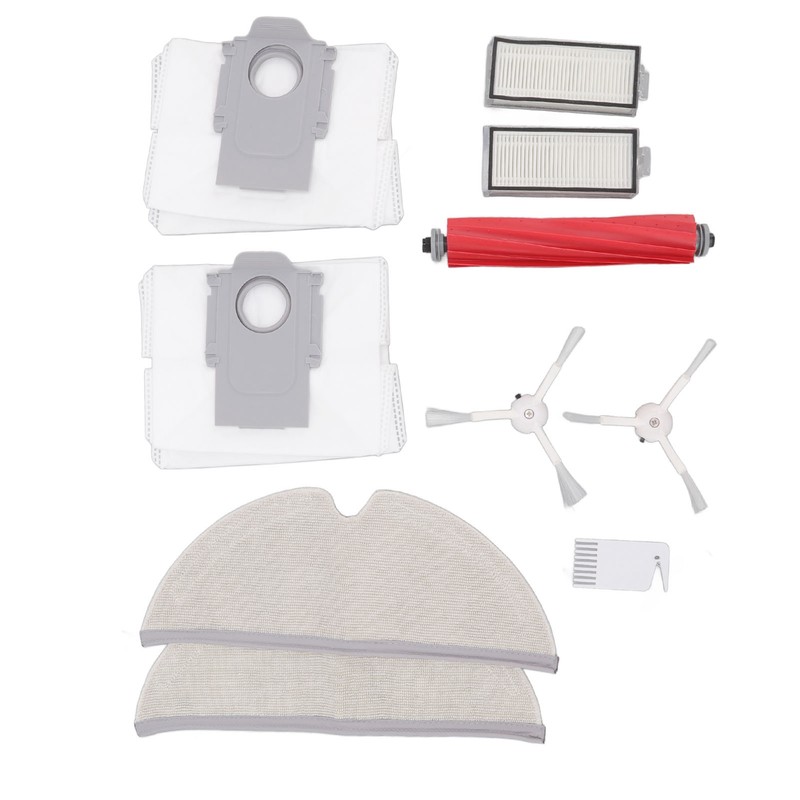 Vacuum Cleaner Main and Side Brush Replacement Set with Filter