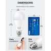 KINDEEP 23W LED Bulbs, A21 Super Bright Light Bulb, 150W-200W