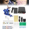 10 Wraps Tattoo Coil Machine Kit Mini Tattoo Power Supply