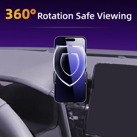 soukeo Upgraded Car Phone Holder Fits for Toyota Camry 2021 2022 2023 2024 Auto Accessories,Cradles Adjustable Cell Phone Mount for 4-7 in Phones