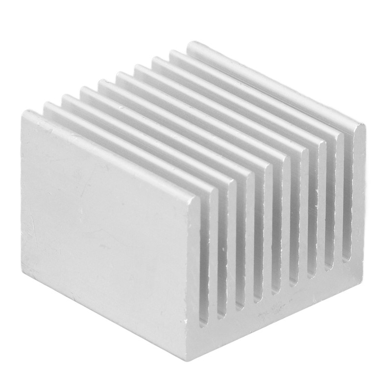 8Pcs Cooling Fins Aluminum Power Radiator Heat Sink Kit for