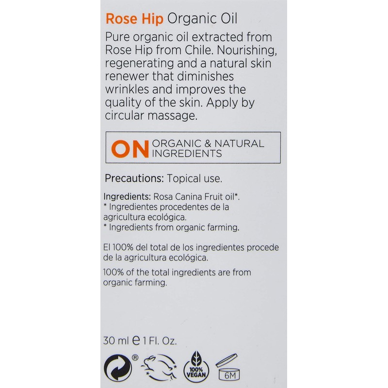 Pure Eco Rose Hip 30 ml Essential Oil (100%)