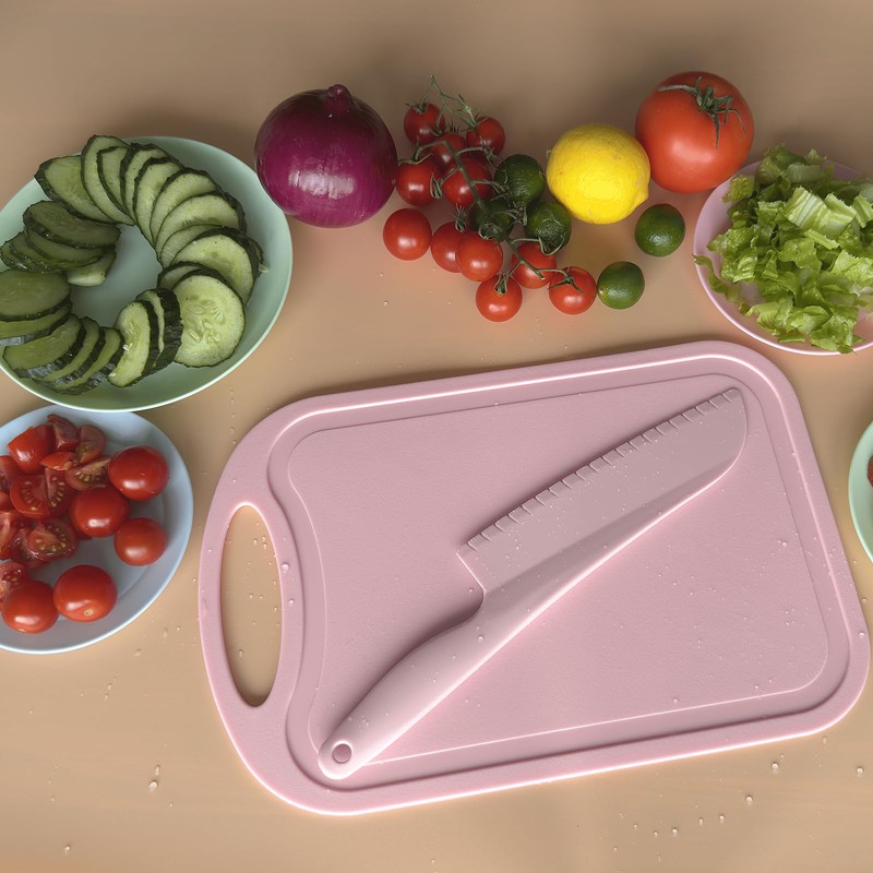 PALAKATE Lettuce Knife, 11 inch Nylon knife, Plastic Lettuce Knife