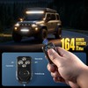 JHE LED Light Bar Remote Control Switch 2KEYS,Relay Wiring Harness