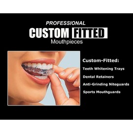 Custom Dental Retainer Custom Fit Set Orthodontic Dental Retainers~Upper AND Lower~MADE USA DENTAL LAB