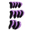 11PCS Golf Club Headcover Set Neoprene Numbered Golf Club Head