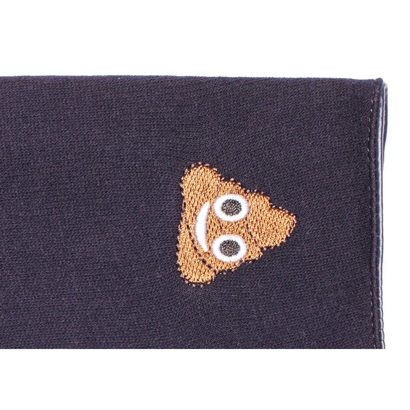EEM Children's Knitted Gloves with Touchscreen Function and Emoji Embroidery,