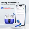 Ear Buds Wireless Earbuds, 50Hrs Playtime Bluetooth Earphones, Bluetooth Headphones