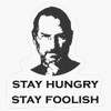 Steve Jobs Motivational Quote Bumper Sticker Vinyl Decal 5"