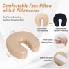 Massage Headrest for Bed Face Cradle, Home Mattress Top Massage