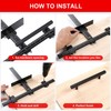 Lonfu Cabinet Hardware Jig for Handles, Adjustable Template with Convenient