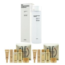 IOPE 아이오페 바이오 컨디셔닝 에센스 168ml + (슈퍼바이탈 5종 x 2) IOPE Bio Conditioning Essence 168ml + (Super Vital 5 Types x 2) [Bioessence + Super Vital 5 types, 2 pieces]