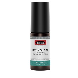 Swisse Skincare Retinol 0.1% Clear Skin P.M. Balance Serum 30ml