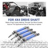 Aswalling 4Pcs Metal Front and Rear Drive Shaft CVD for