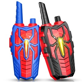 Toyokid Children's Toy from 3 4 5 6 7 8 9 10 Years, Spider Walkie Talkie Gift 3-10 Years Boy Walky Talky Children Outdoor Toy from 3-10 Years Girls Birthday Gift for Girls