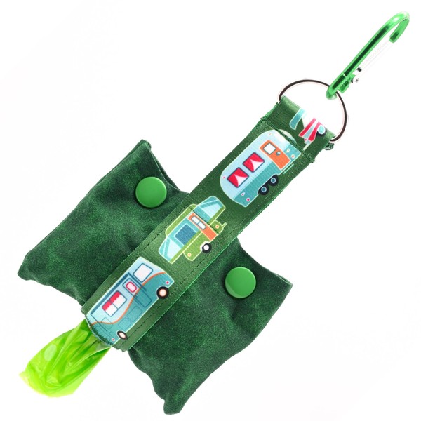 Dog Poop Bag Dispenser With Clip - Fashion Tote Waste