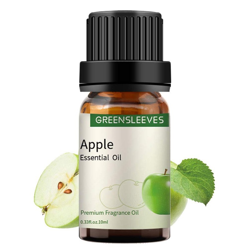 GREENSLEEVES Apple Essential Oil Fruit Fragrance Oils 10ml for Diffusers,