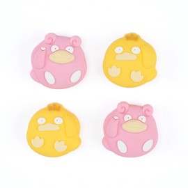 Yocore Thumb Grips, Soft Silicone Joystick Caps for Switch/OLED/Switch Lite, 4 Pcs - Duck